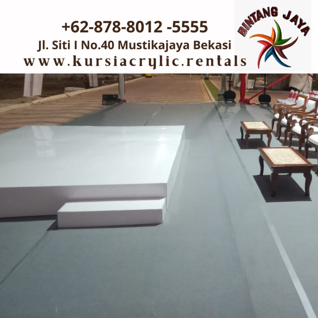 Sewa Panggung Type Melaminto Kotak Putih Jakarta