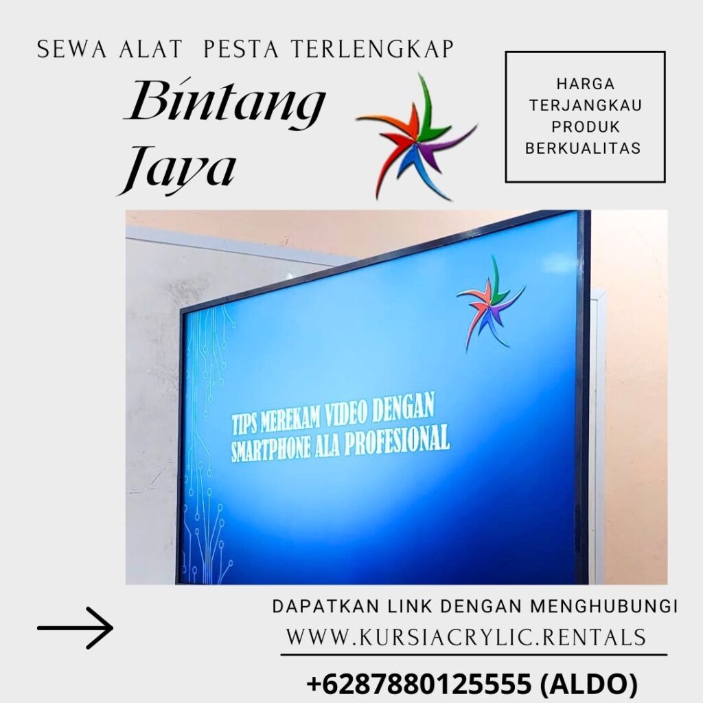 Rental LED TV 40 Inch Area Terdekat Jakarta