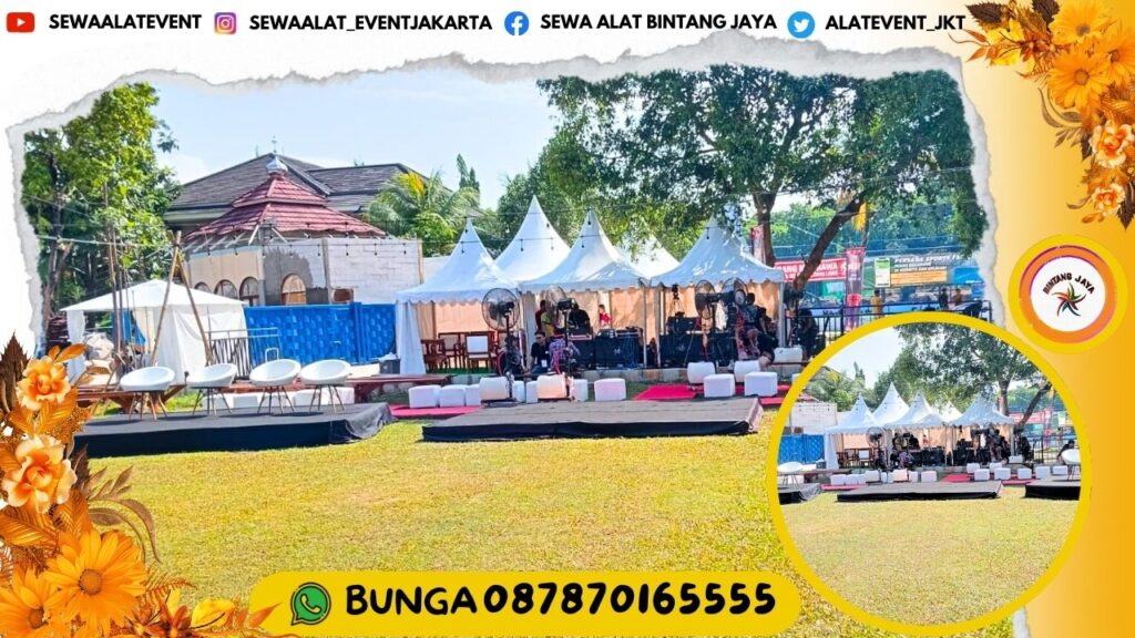 SEWA KURSI MEJA TAMAN LAMPU GANTUNG CAFE DAN SARNAFIL AREA JAKARTA