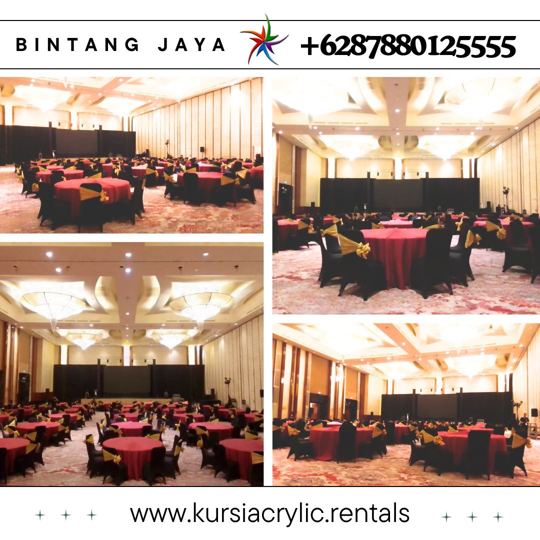 Sewa Meja Ukuran Sedang Type Bundar D160cm Area Jakarta