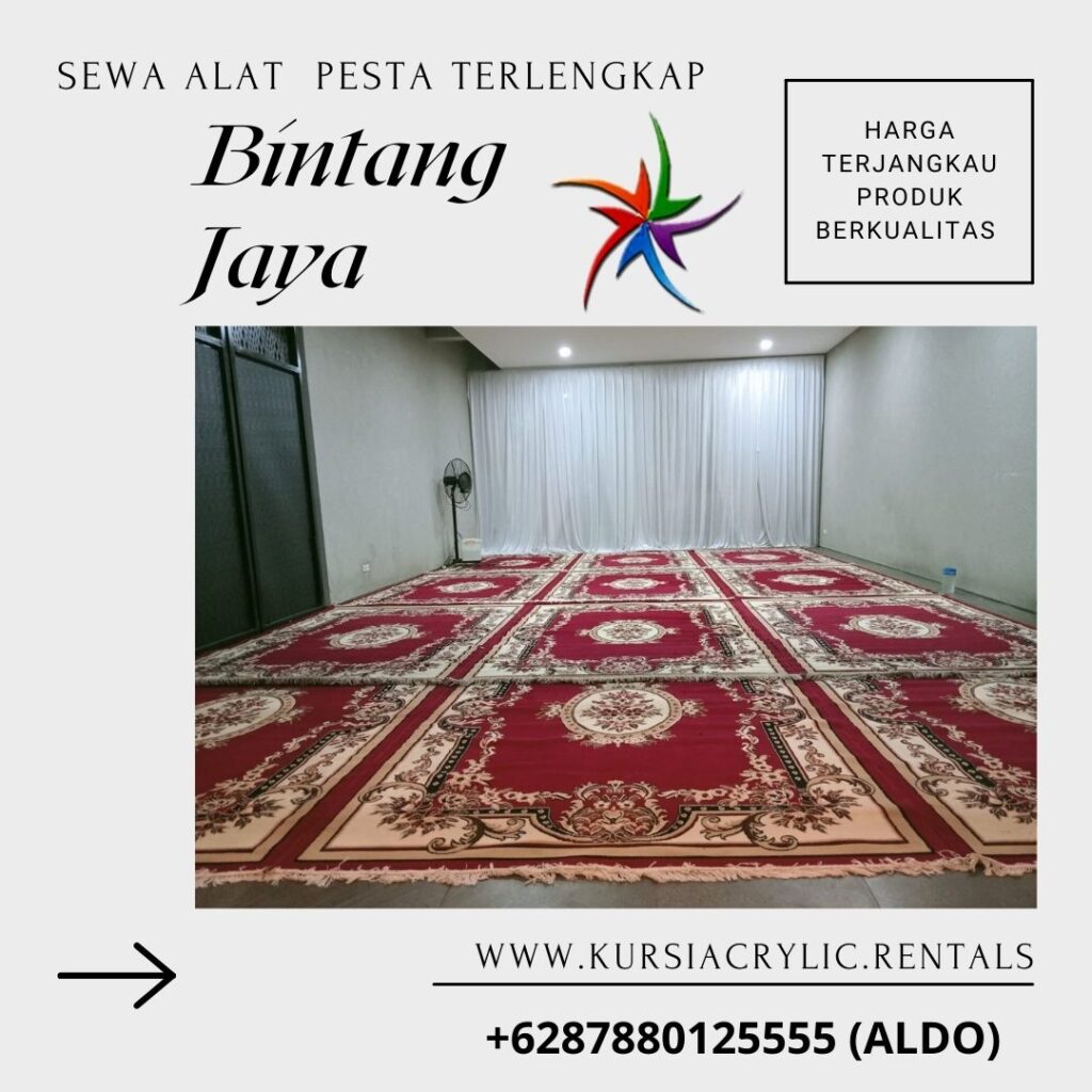 Sewa Karpet Standar Dan Permadani Area Terdekat Jakarta