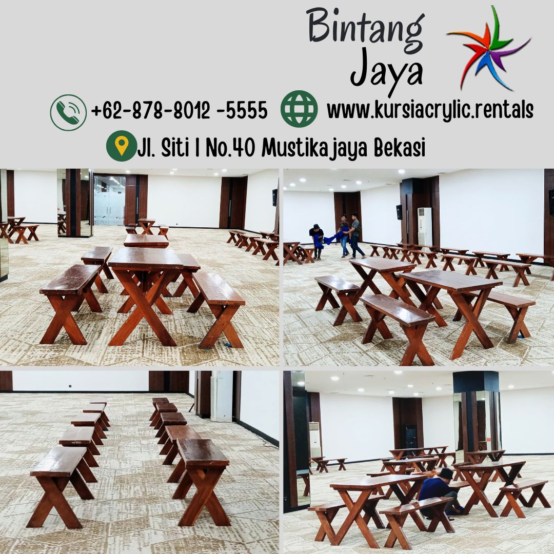 Sewa Kursi Meja Taman Set Type Kaki Extra Area Terdekat Jakarta