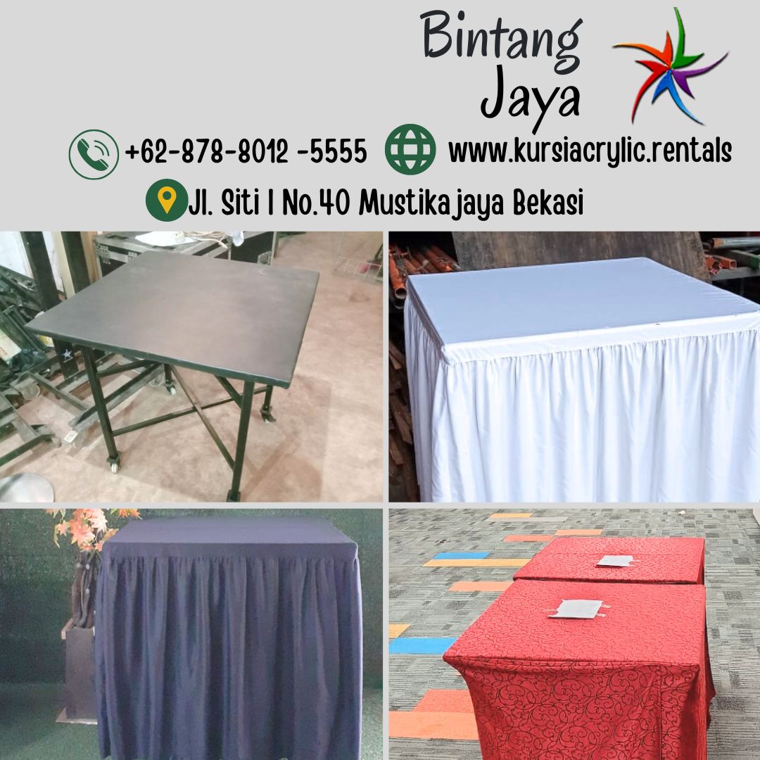 Sewa Meja Kue Ulang Tahun Pernikahan Dan Khitanan Area Jakarta