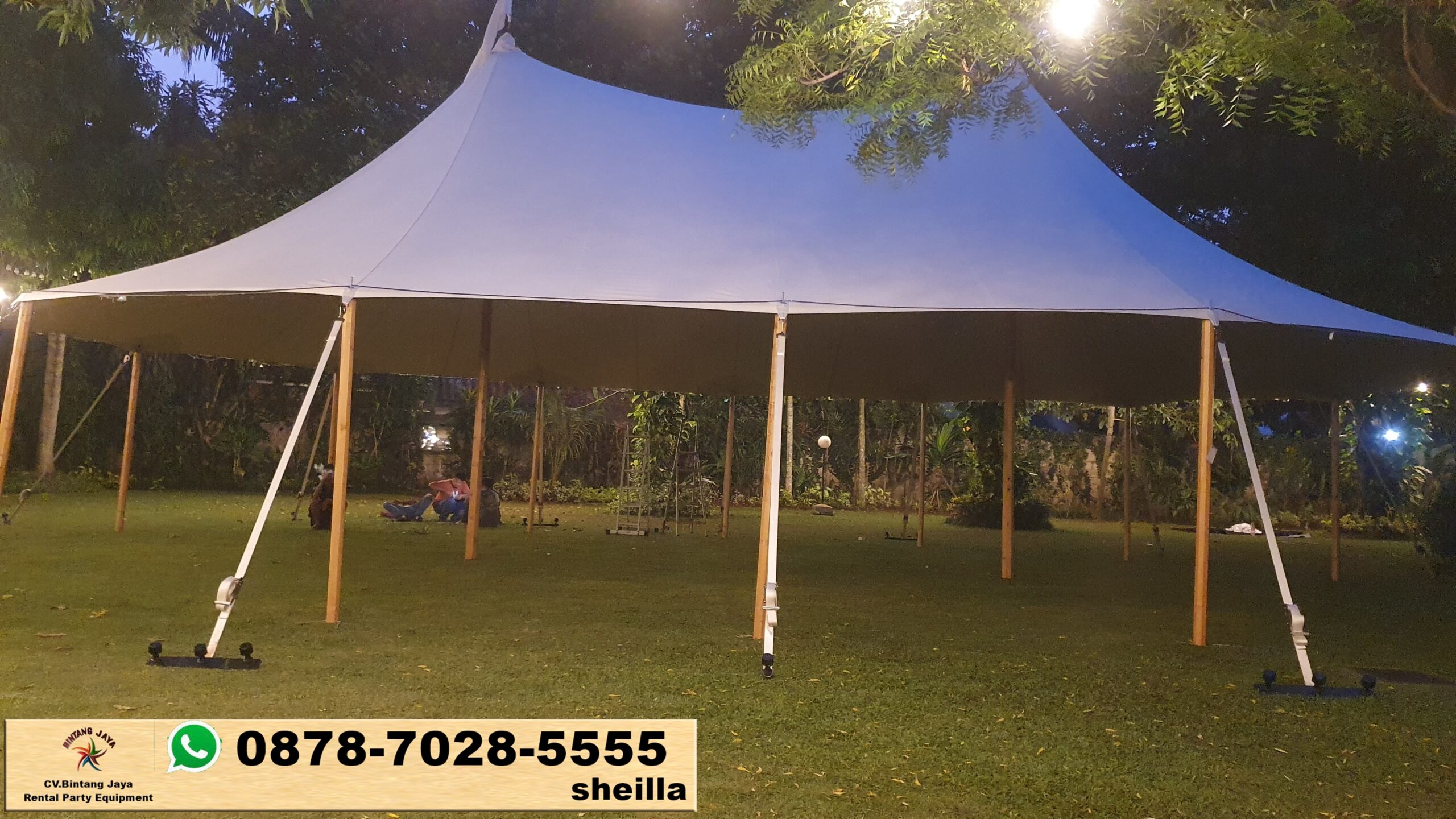 Sewa Sailtent Cloth Event Laguna Park Jakarta