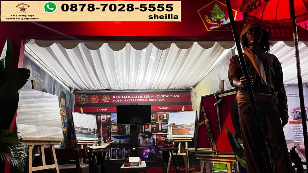 Sewa Tenda Type Sarnafil Kerucut Dan Tirai Background Area Jakarta