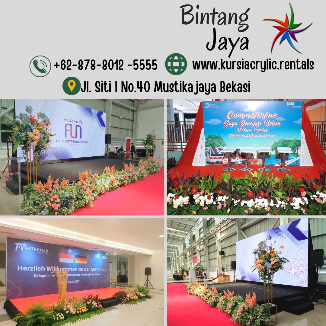 Supplier Sewa Panggung Terlengkap Area Jabodetabek