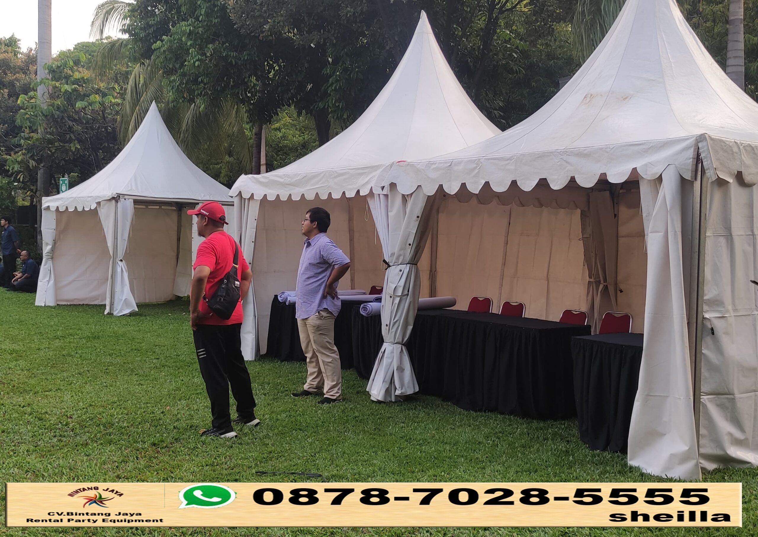 Jasa Sewa Tenda Plafon Dan Atap Kerucut Area Terdekat Jakarta