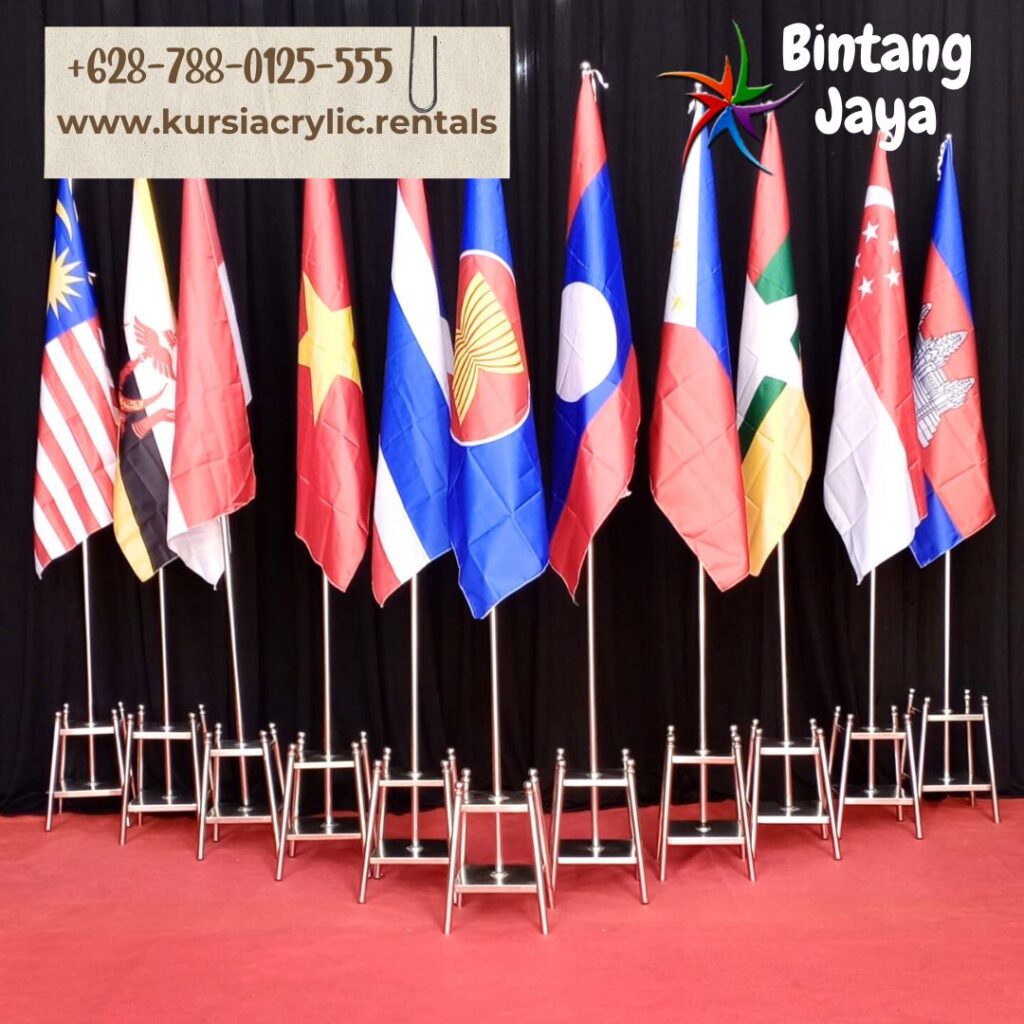 Jasa Sewa Tiang Bendera Kayu VIP Dan Tiang Bendera Stainless Area Jakarta