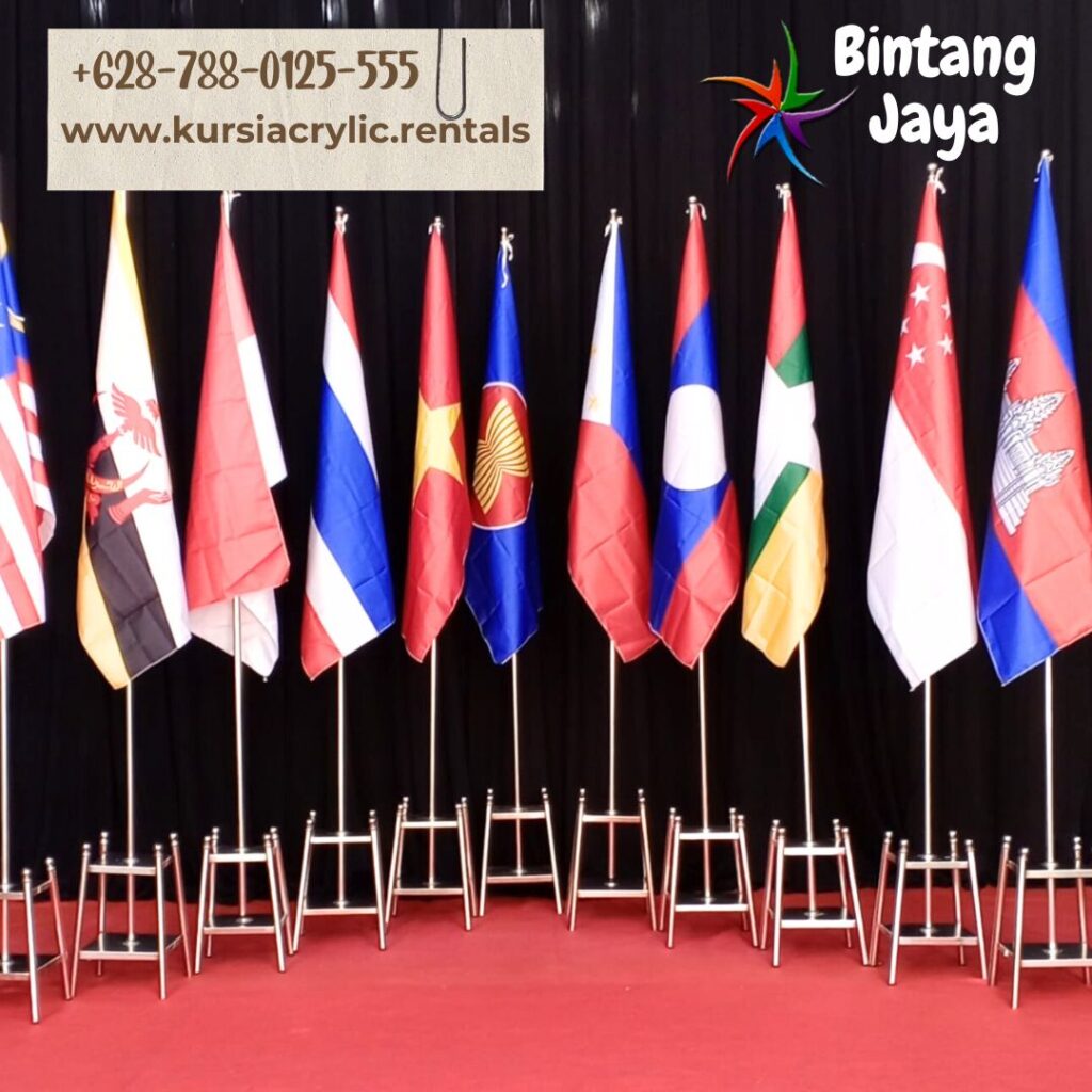 Jasa Sewa Tiang Bendera Kayu VIP Dan Tiang Bendera Stainless Area Jakarta