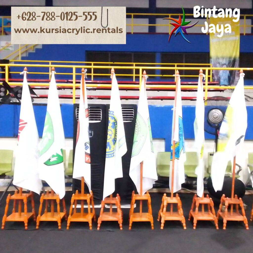Jasa Sewa Tiang Bendera Kayu VIP Dan Tiang Bendera Stainless Area Jakarta