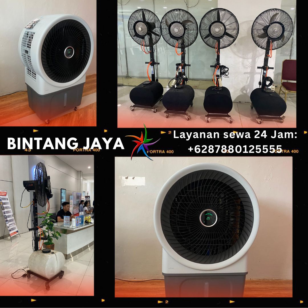 Pusat Sewa Standing Misty Cool Dan Air Cooler Duduk Area Terdekat Jakarta