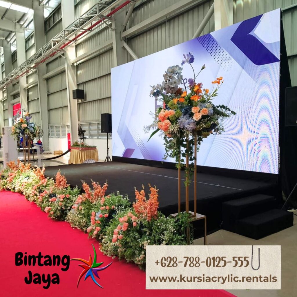 Sewa Backdrop Dan Panggung Event Indoor Area Hambalang