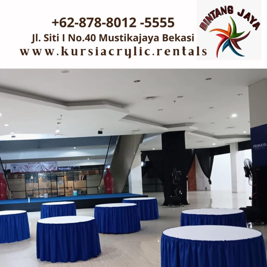 Sewa Misty Cool Cooling fan Dan Round Table Area Bekasi