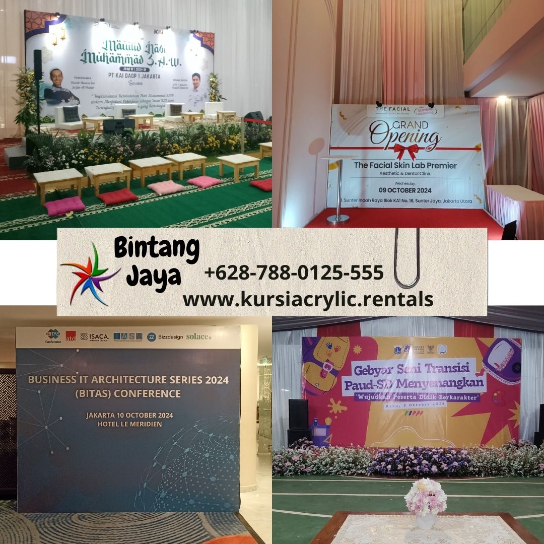 Solusi Sewa Backdrop Costumize Model Dan Ukuran Area Jakarta
