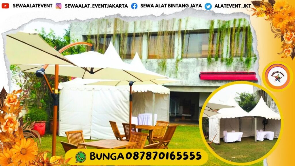 SOLUSI TEPAT SEWA TENDA SARNAFIL EVENT BAZZAR PASAR MALAM AREA JAKARTA