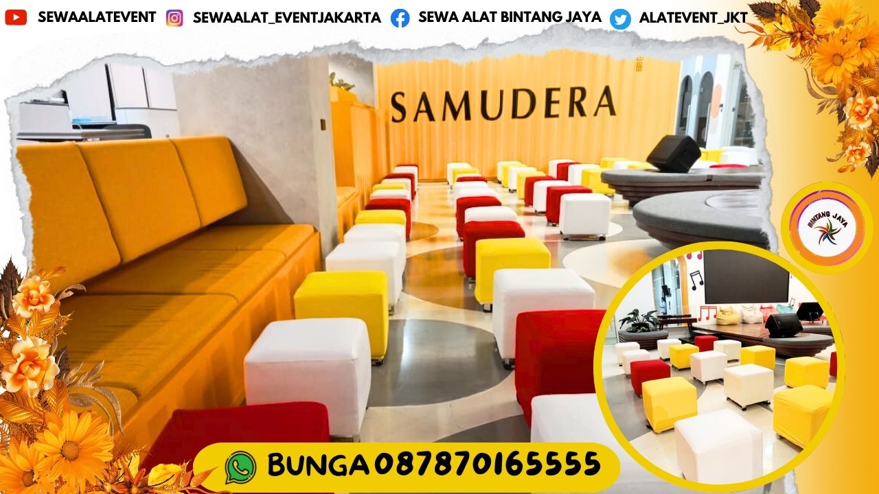 SEWA PUFF COVER WARNA WARNI TYPE MINIMALIS KOTAK AREA BOGOR SIAP KIRIM TEPAT WAKTU