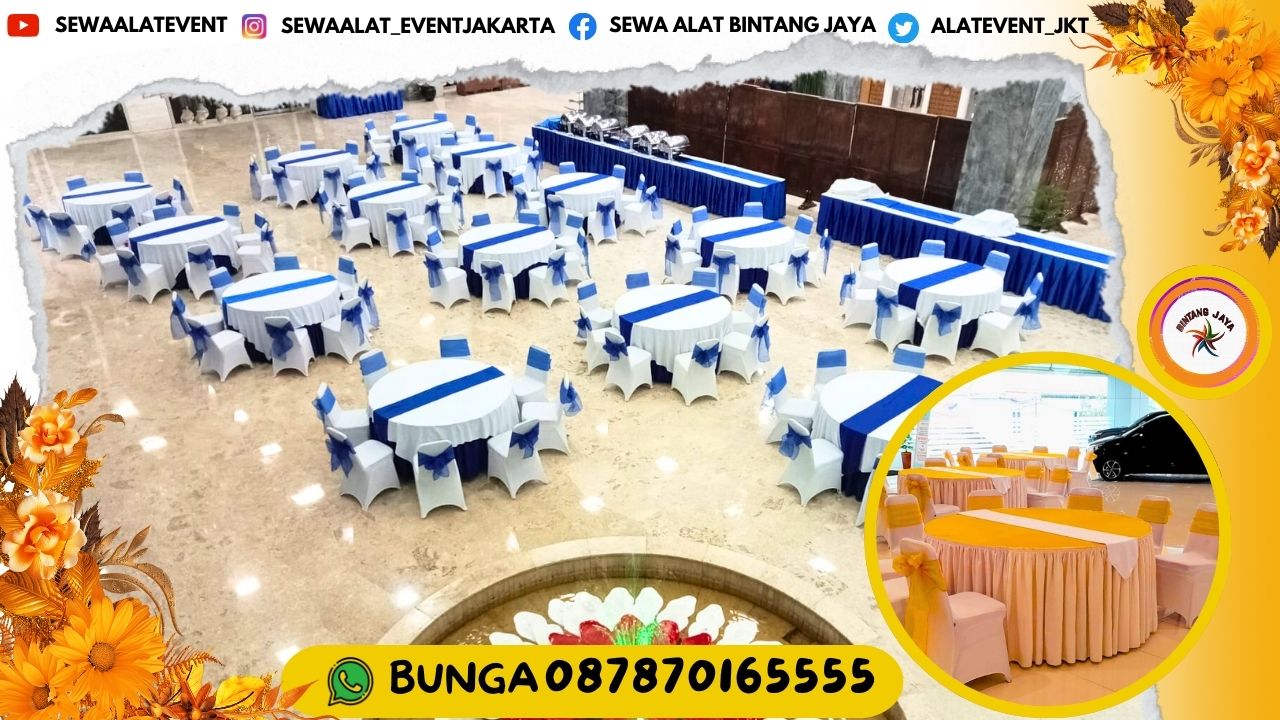 Sewa Meja Jamuan Round Table Dengan Kursi Melingkar Di Jakarta Dan Ciptakan Momen Berkesan