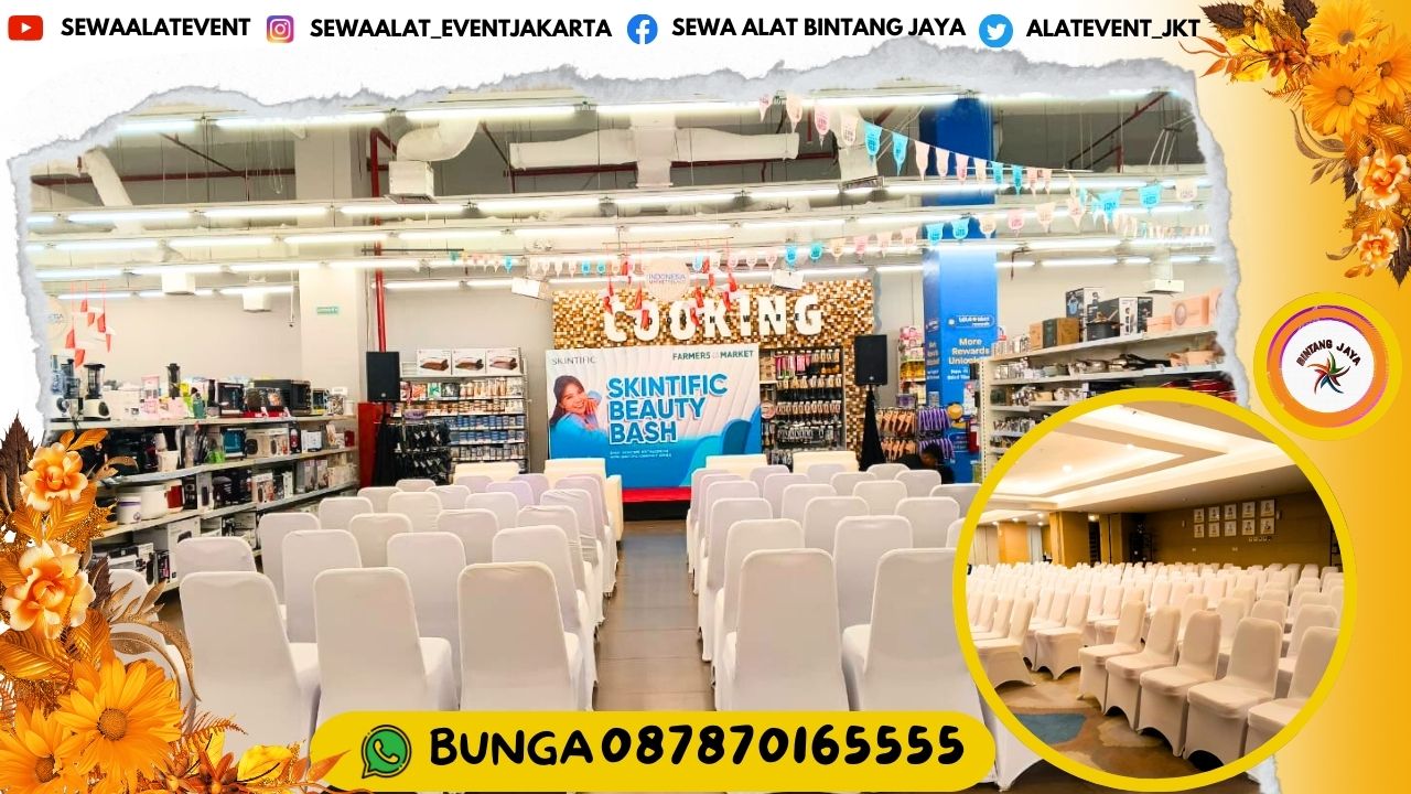 SIAP JADI SOLUSI KEBUTUHAN SEWA KURSI FUTURA SATINLESS SUSUN AREA JAKARTA