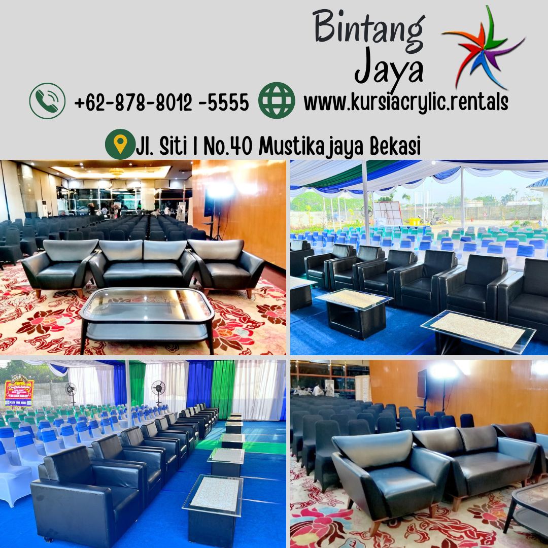 Jasa Sewa Sofa Hitam Kotak Area Depok