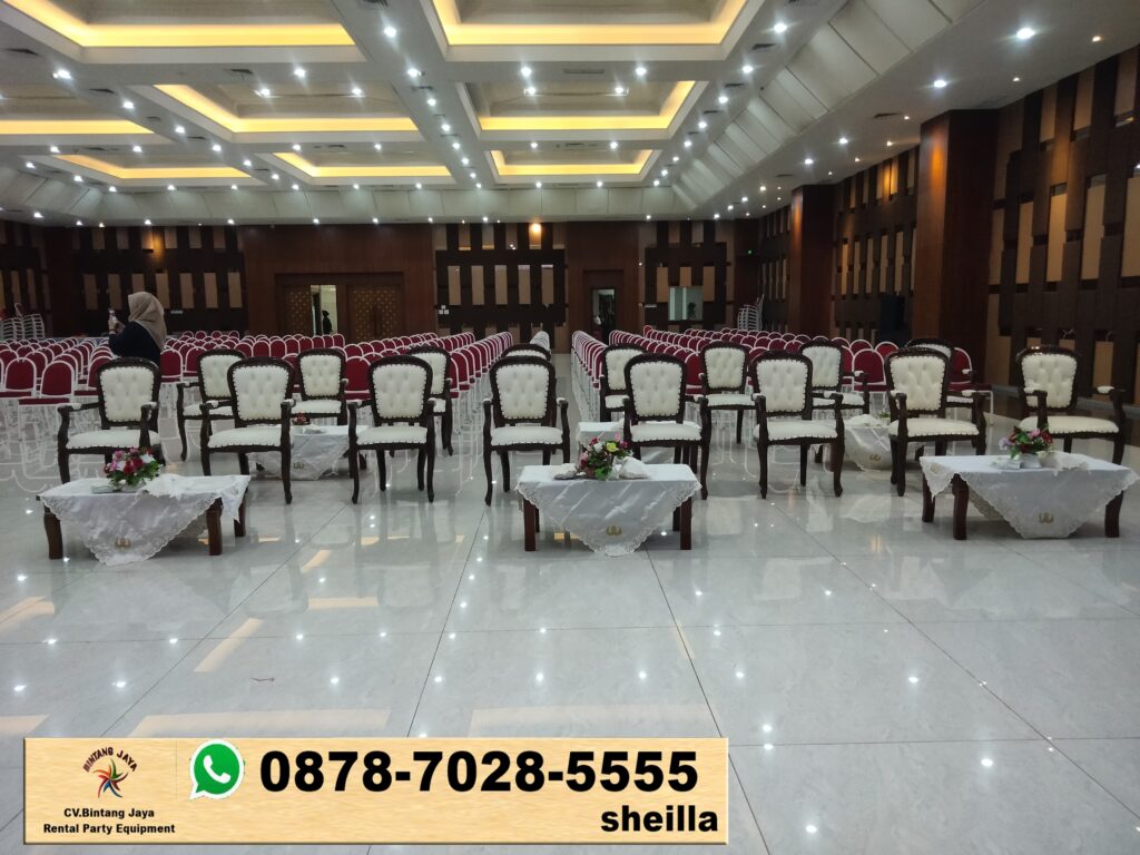 Layanan Sewa Kursi Kayu VIP Kursi Tamu VIP Area Tangerang