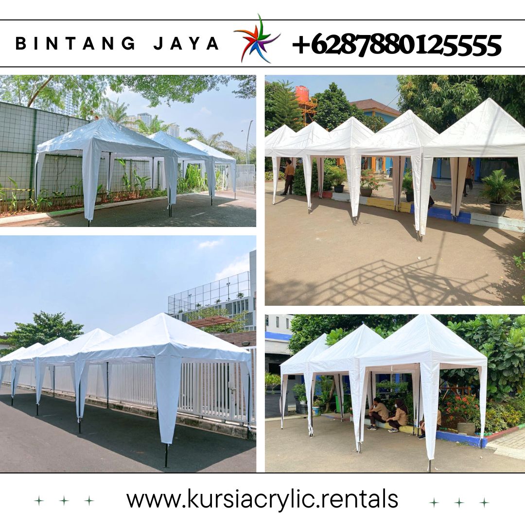 Sewa Tenda Kerucut Sarnafil Untuk Tenda Bazar Pasar Malam Jakarta