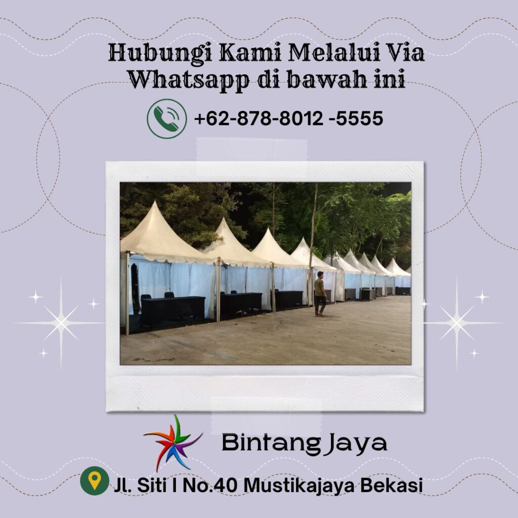 Pusat Sewa Sarnafil Tenda Kerucut Area Jakarta