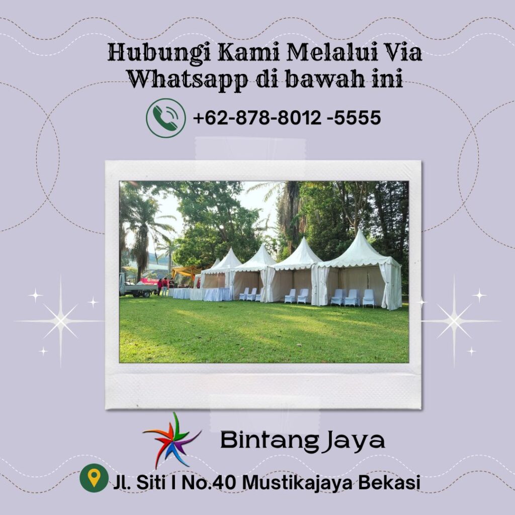 Pusat Sewa Sarnafil Tenda Kerucut Area Jakarta