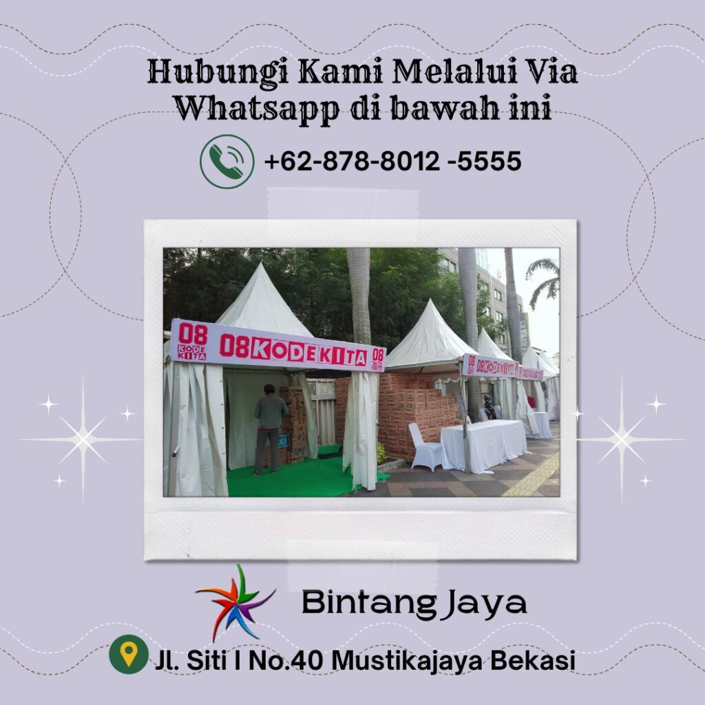 Pusat Sewa Sarnafil Tenda Kerucut Area Jakarta