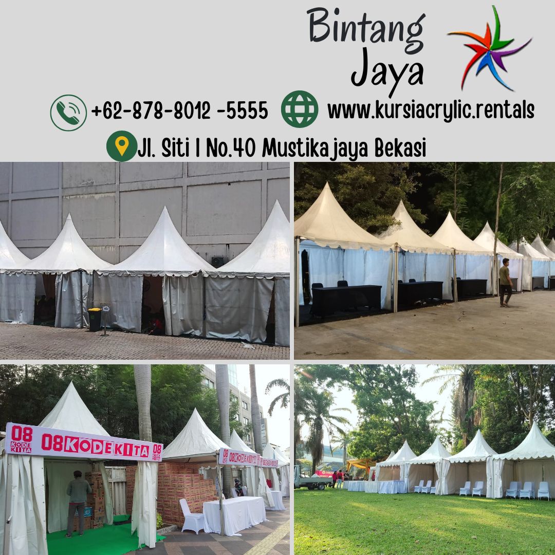 Pusat Sewa Sarnafil Tenda Kerucut Area Jakarta