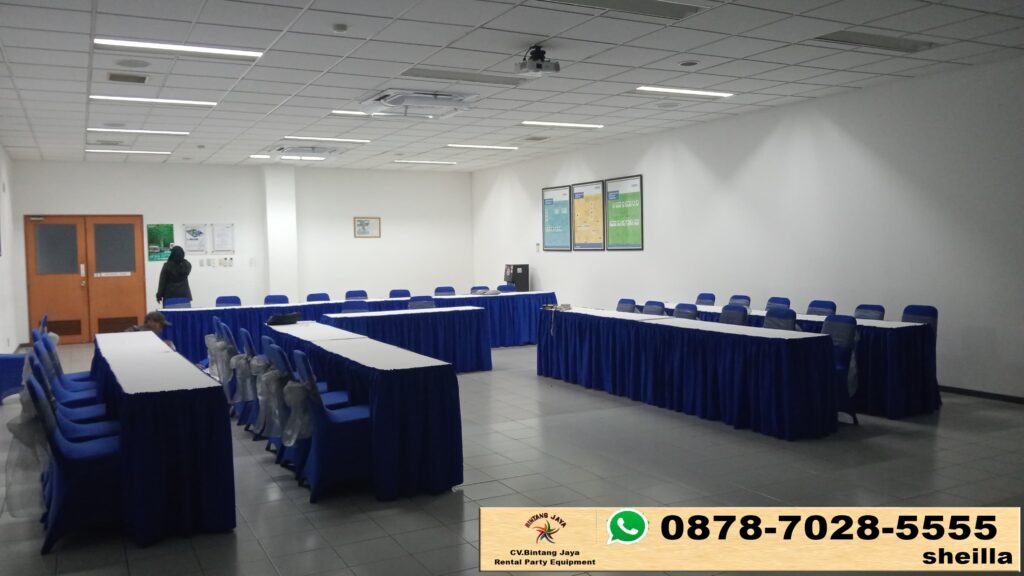 Jasa Sewa Meja IBM Dan Kursi Event PT.Omron Cikarang Bekasi
