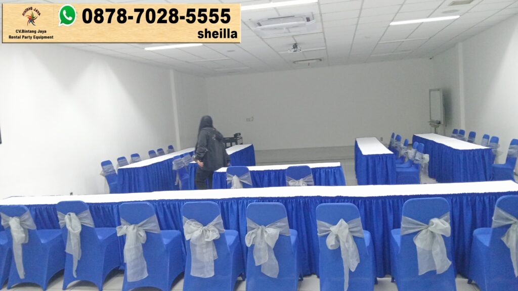 Jasa Sewa Meja IBM Dan Kursi Event PT.Omron Cikarang Bekasi