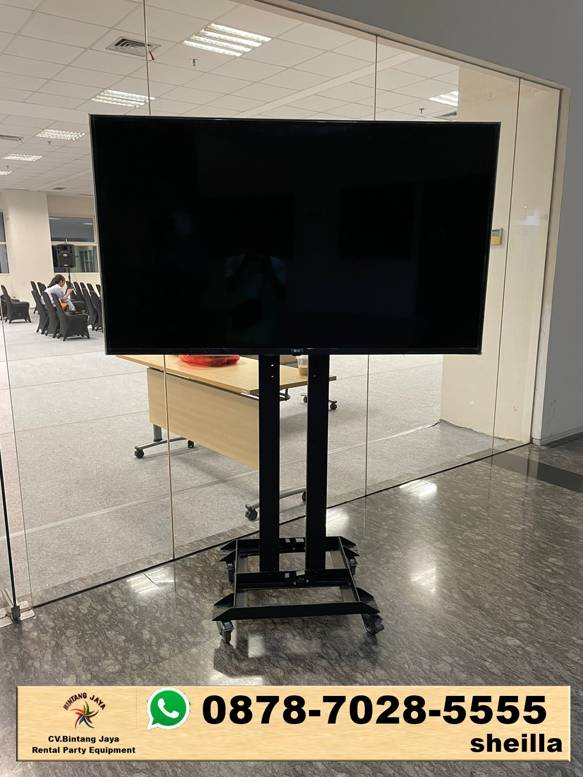 Sewa Kursi Panggung Backdrop Dan LED TV area Jakarta
