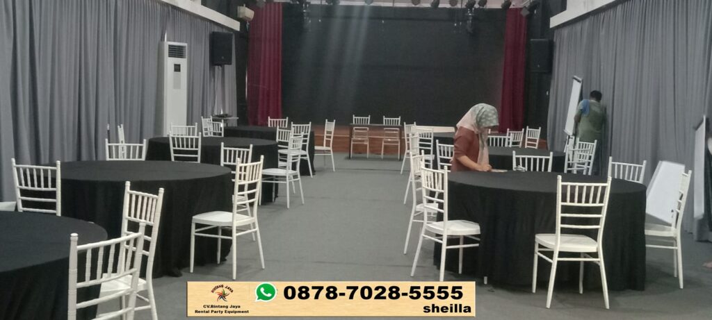 Tempat Sewa Kursi Tiffany Kayu Warna Putih Kota Bandung