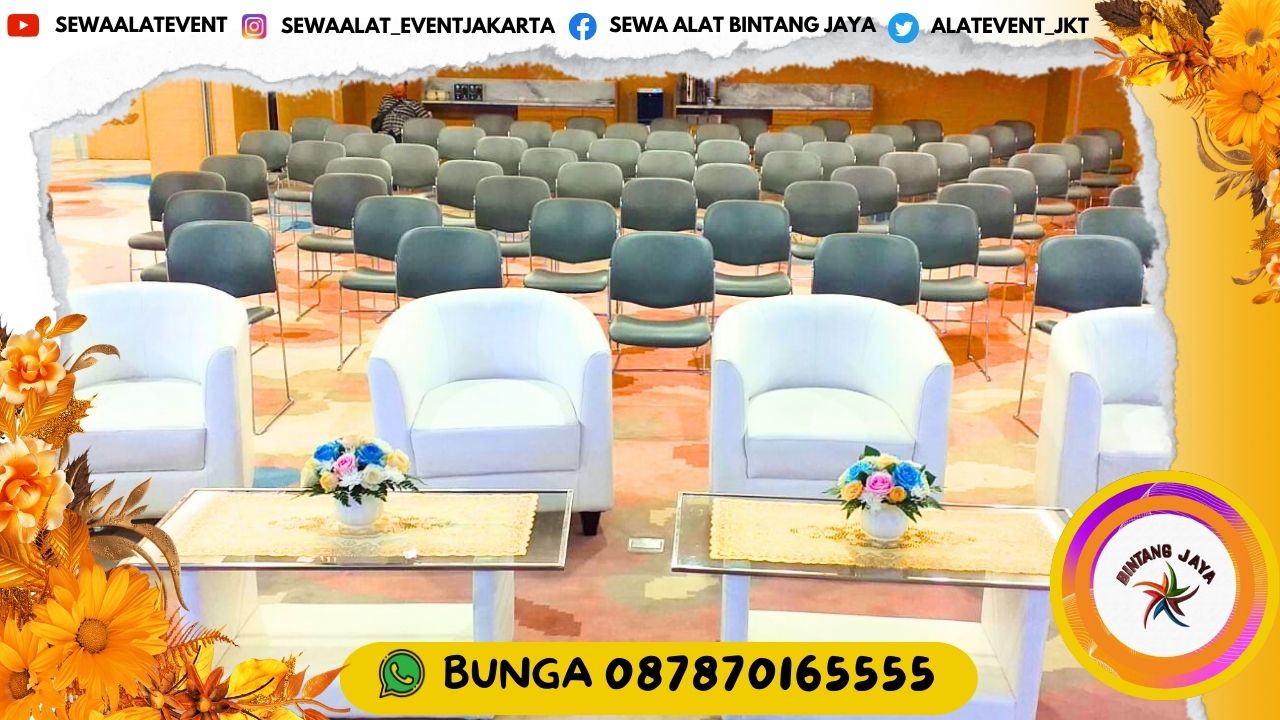 SEWA SOFA OVAL DAN KURSI FUTURA HARGA TERJANGKAU DI JAKARTA PUSAT FREE ONGKIR