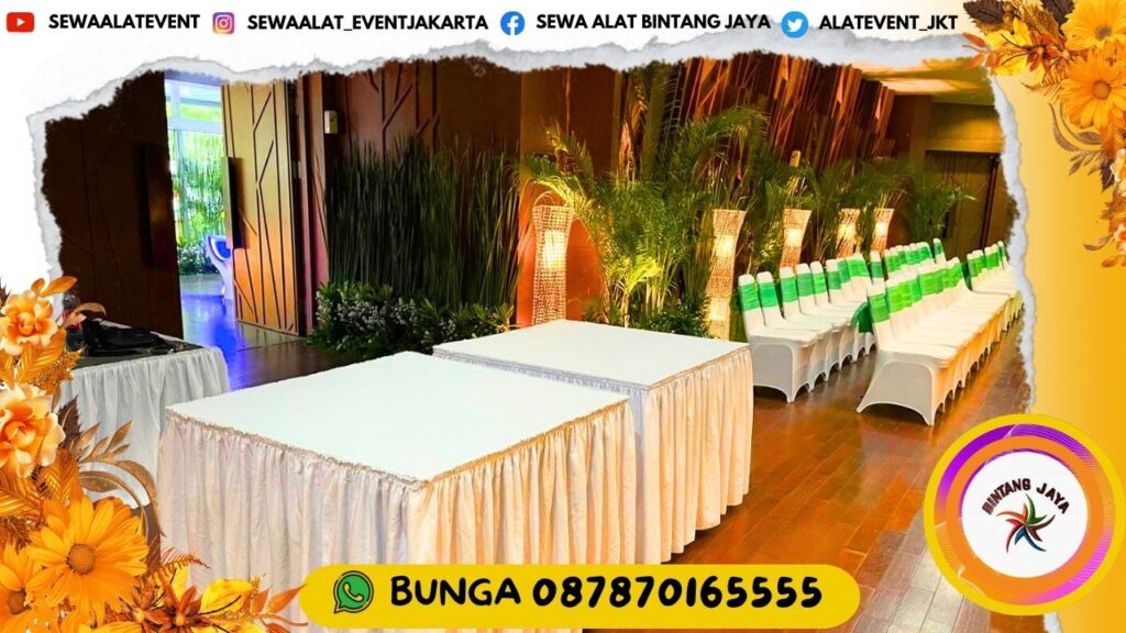 JASA SEWA MEJA KOTAK HARGA EKONOMIS DI JAKARTA PUSAT