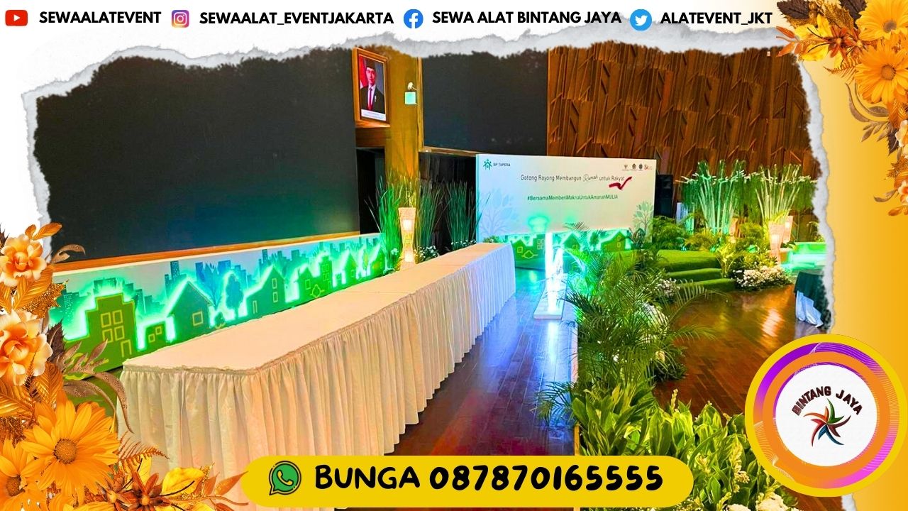JASA SEWA MEJA KOTAK HARGA EKONOMIS DI JAKARTA PUSAT