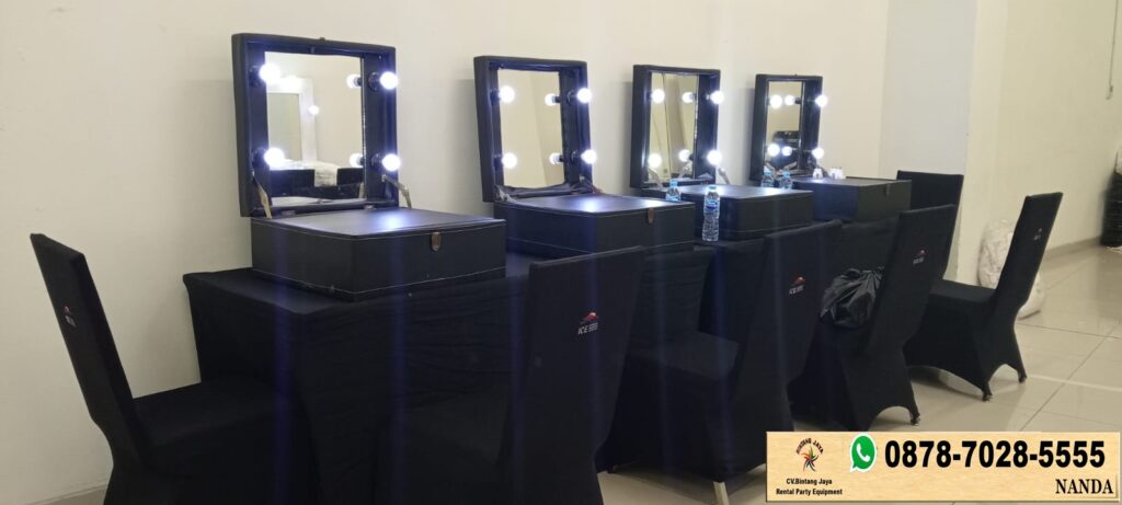 Layanan Sewa Meja Rias Dengan Lampu Di Jakarta