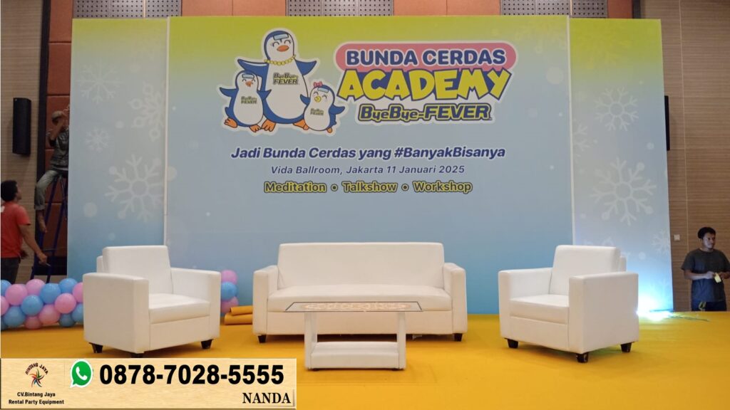 Sewa Sofa Single Dan Double Kotak di Jakarta