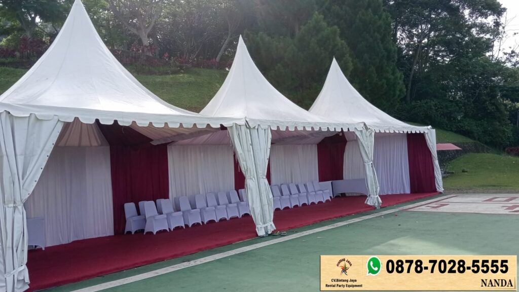 Sewa Tenda Kerucut Harga Terbaru 2025 di Jakarta