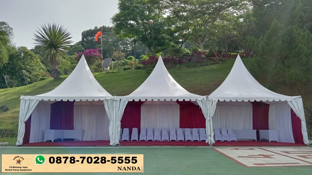 Sewa Tenda Kerucut Harga Terbaru 2025 di Jakarta