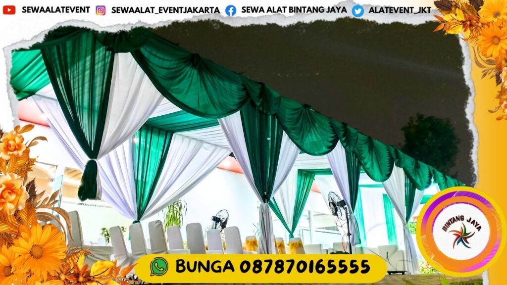 JASA SEWA TENDA SIAP PASANG UNTUK SEGALA JENIS EVENT DI JAKARTA