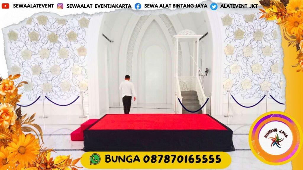 PUSAT SEWA PANGGUNG DAN KURSI POLOS TERLENGKAP DI KEMAYORAN JAKARTA PUSAT UNTUK BERBAGAI ACARA