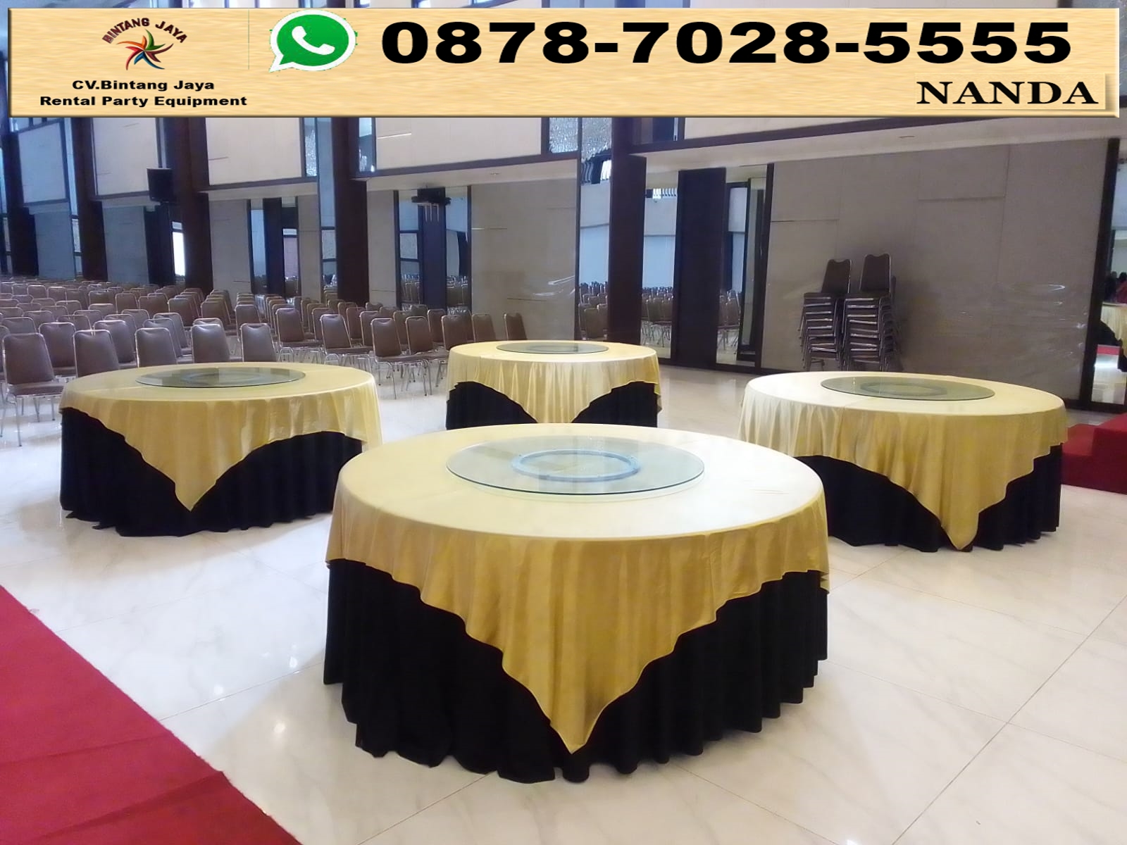 Info Sewa 087870285555 Layanan Sewa Round Table Di Jakarta