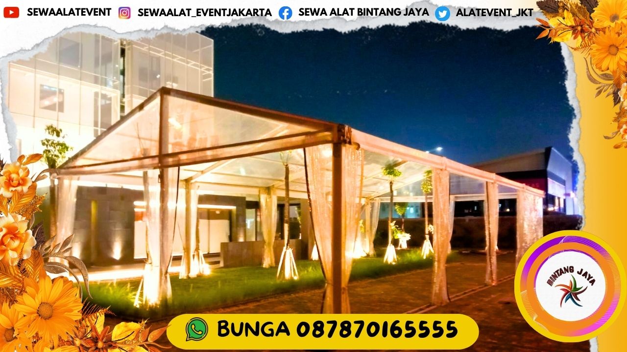 SEWA TENDA RODER HARGA SEWA EKONOMIS SIAP PASANG DI JABODETABEK