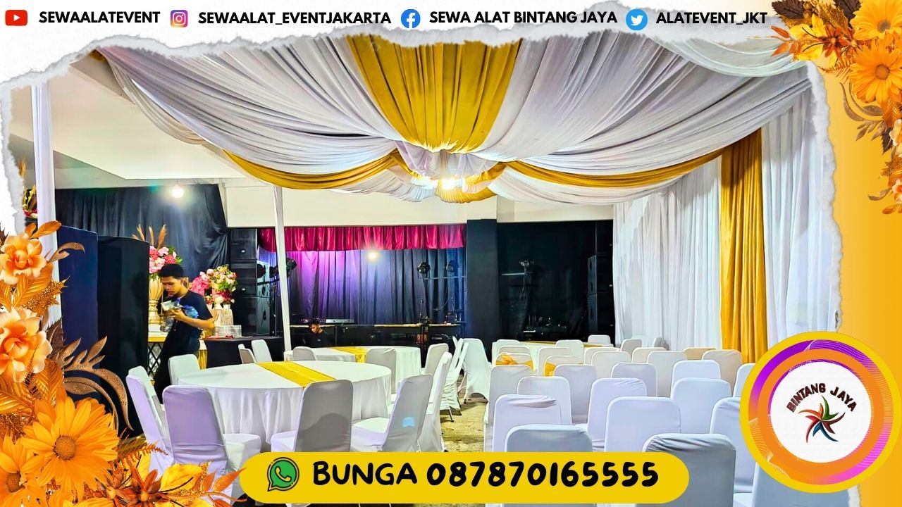 PUSAT SEWA PROFESIONAL TENDA DEKORASI MODEL BALON ATAU SENTRIS AREA JAKARTA TIMUR