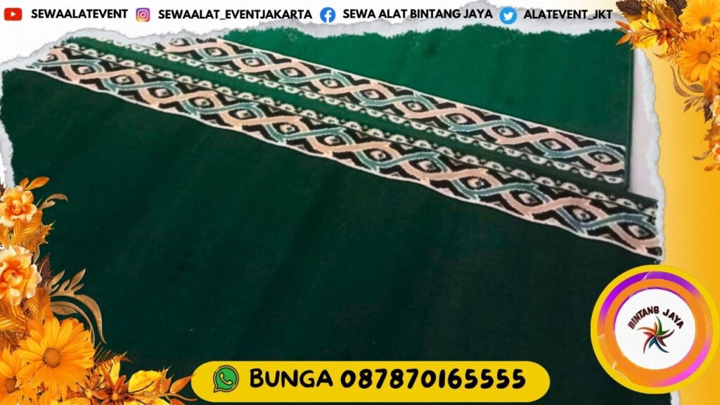 RENTAL KARPET SAJADAH MASJID ATAU MUSHOLA BERSIH DAN WANGI DI JAKARTA