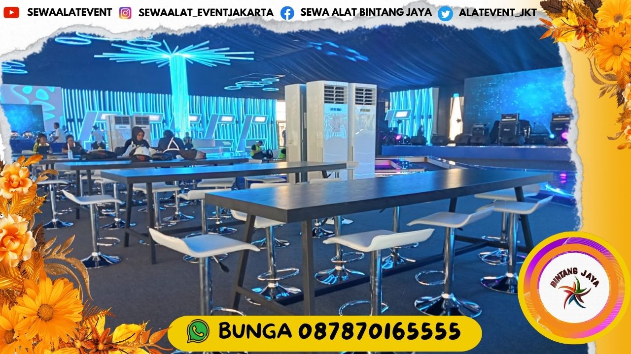 SEWA KURSI BAR SILINDER COWBOY DAN KOTAK UNTUK NUANSA STYLISH DI JAKARTA