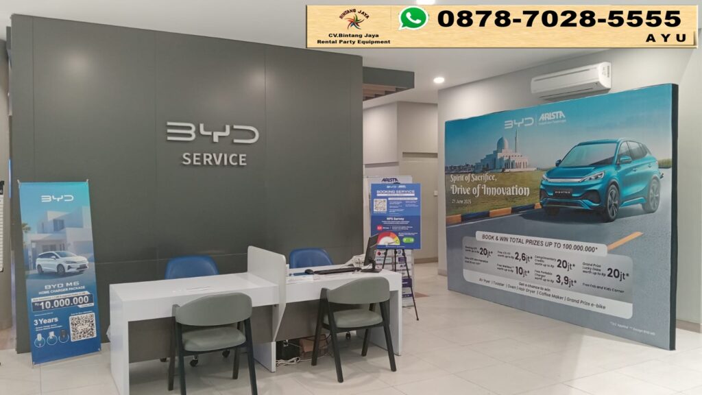 Jasa Sewa Backdrop Event BYD Di Area Jakarta