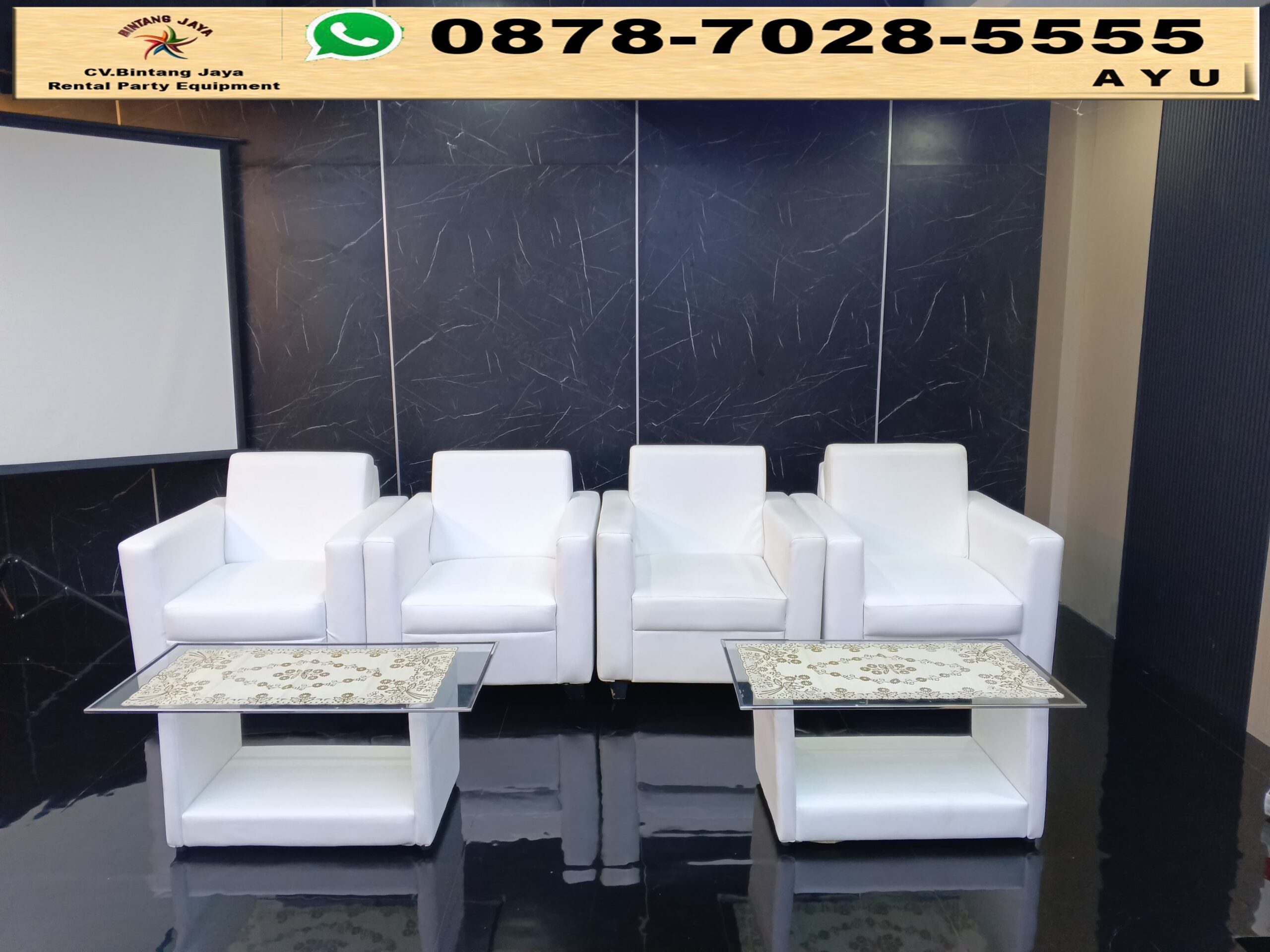 Rental Sewa Kursi Sofa Kotak Sewa Murah Area Bekasi