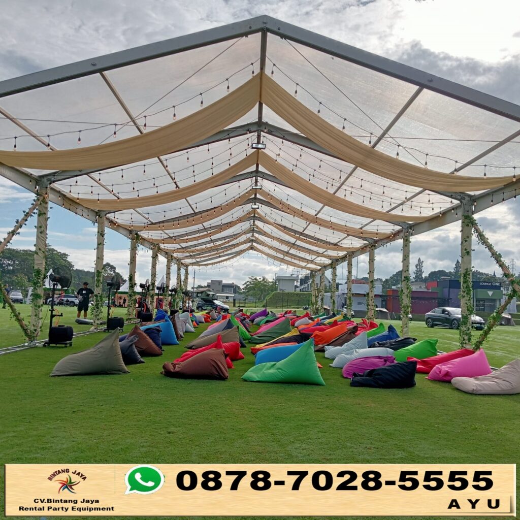 Sewa Bean Bag Dan Tenda Roder Area Tangerang